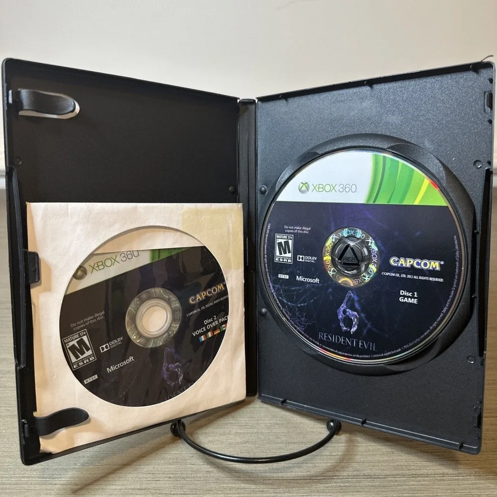 Resident‎ Evil 6 (Microsoft Xbox 360, 2012) Disc Only